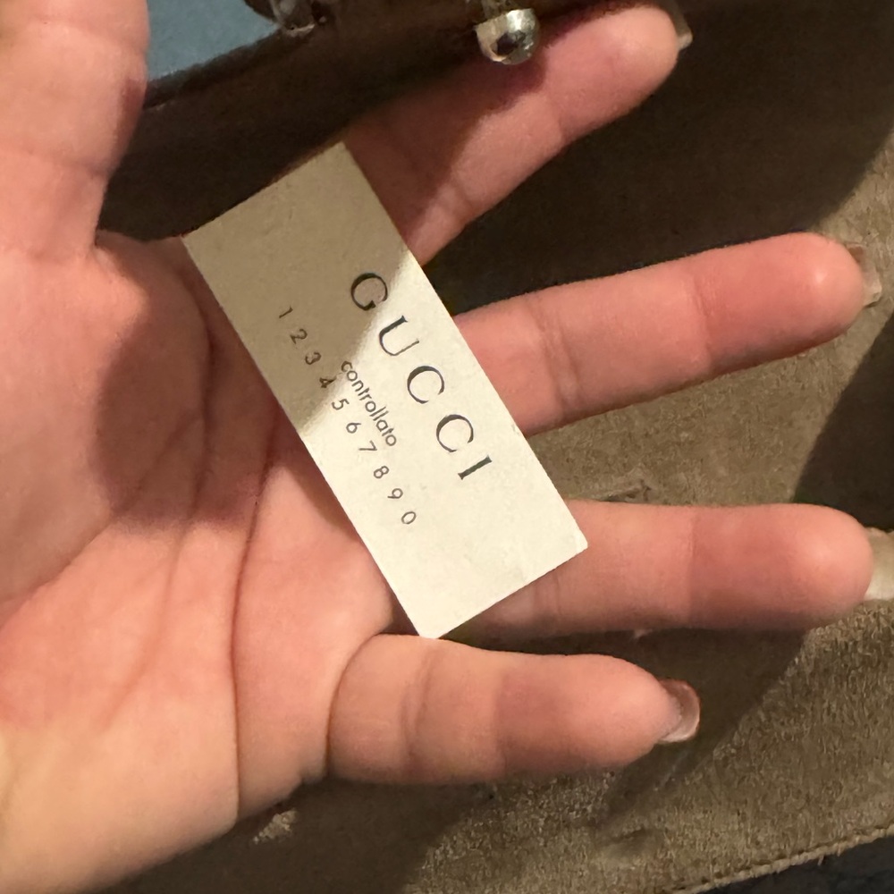 Gucci Dyonysus  GG Supreme Mini Bag Tan and Brown - Picture 11 of 12